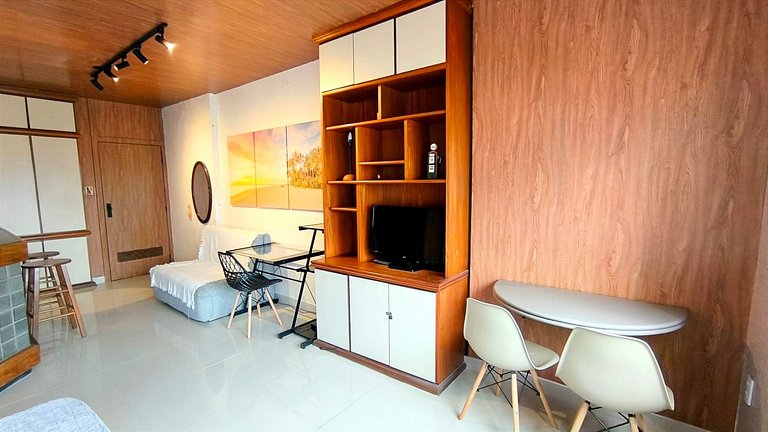 Lindo Studio Vista Mar na Barra
