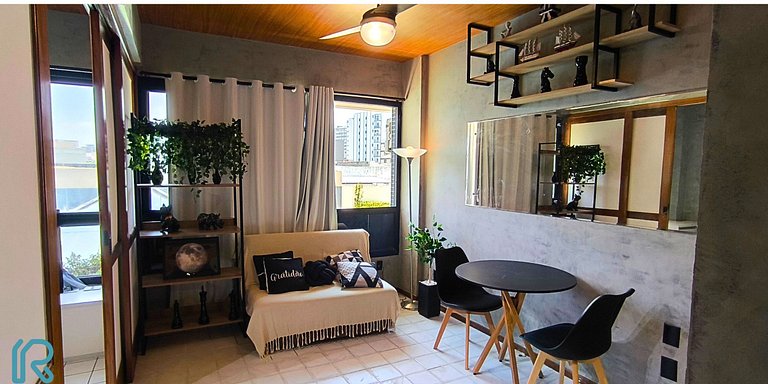 Flat Frente Mar Completo Pituba