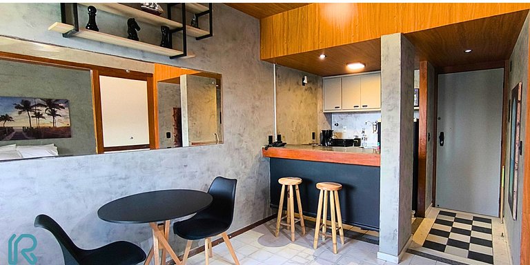 Flat Frente Mar Completo Pituba
