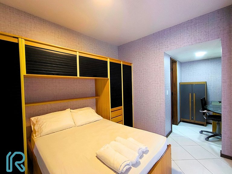 Flat Frente Mar Wifi/Ar - Pituba