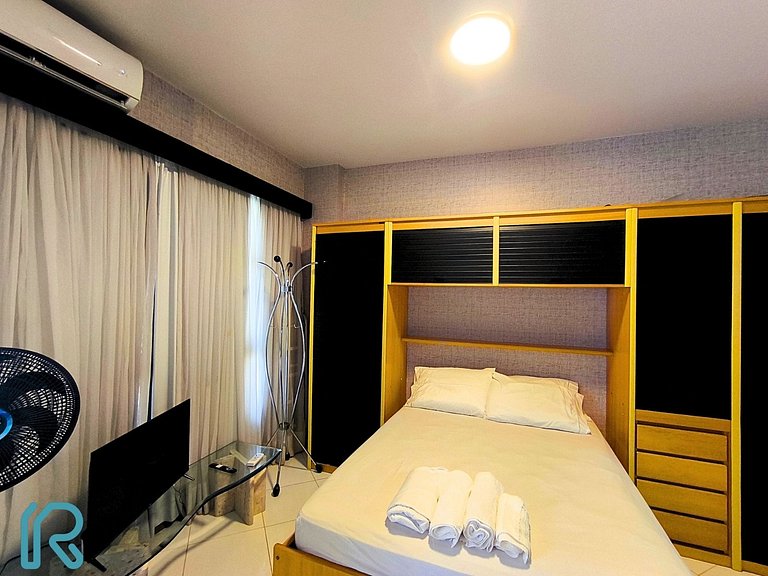 Flat Frente Mar Wifi/Ar - Pituba