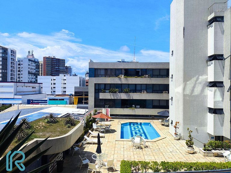 Flat Frente Mar Wifi/Ar - Pituba