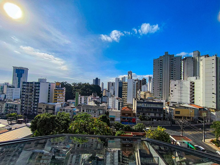 Lindo Studio Vista Mar na Barra